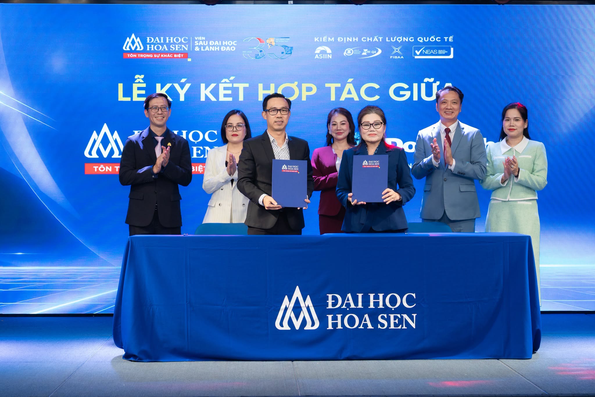 Đại học Hoa Sen hợp tác cùng 10 doanh nghiệp, hiệp hội và tổ chức, mở rộng hệ sinh thái đào tạo thạc sĩ gắn với thực tiễn