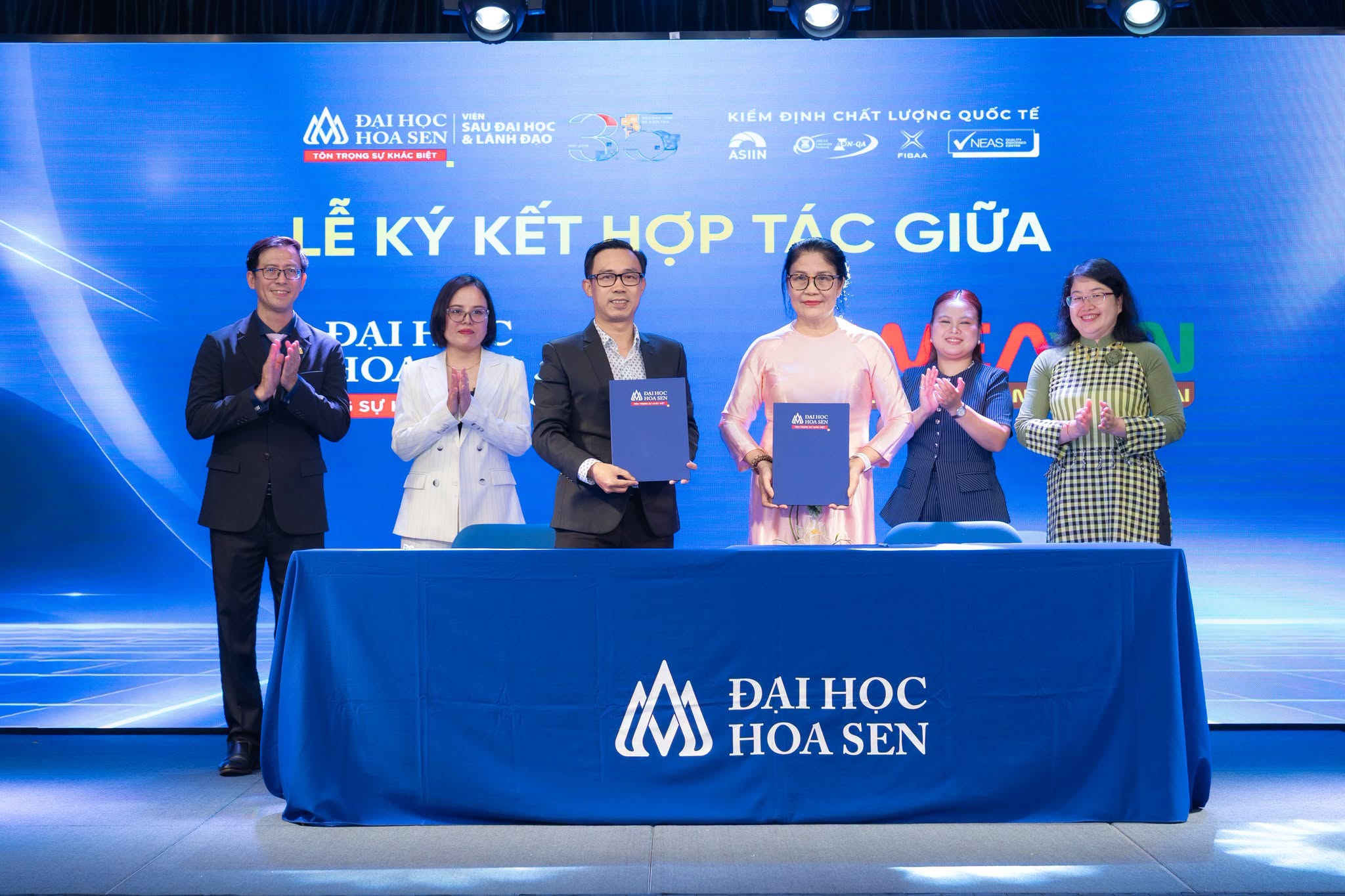Đại học Hoa Sen hợp tác cùng 10 doanh nghiệp, hiệp hội và tổ chức, mở rộng hệ sinh thái đào tạo thạc sĩ gắn với thực tiễn