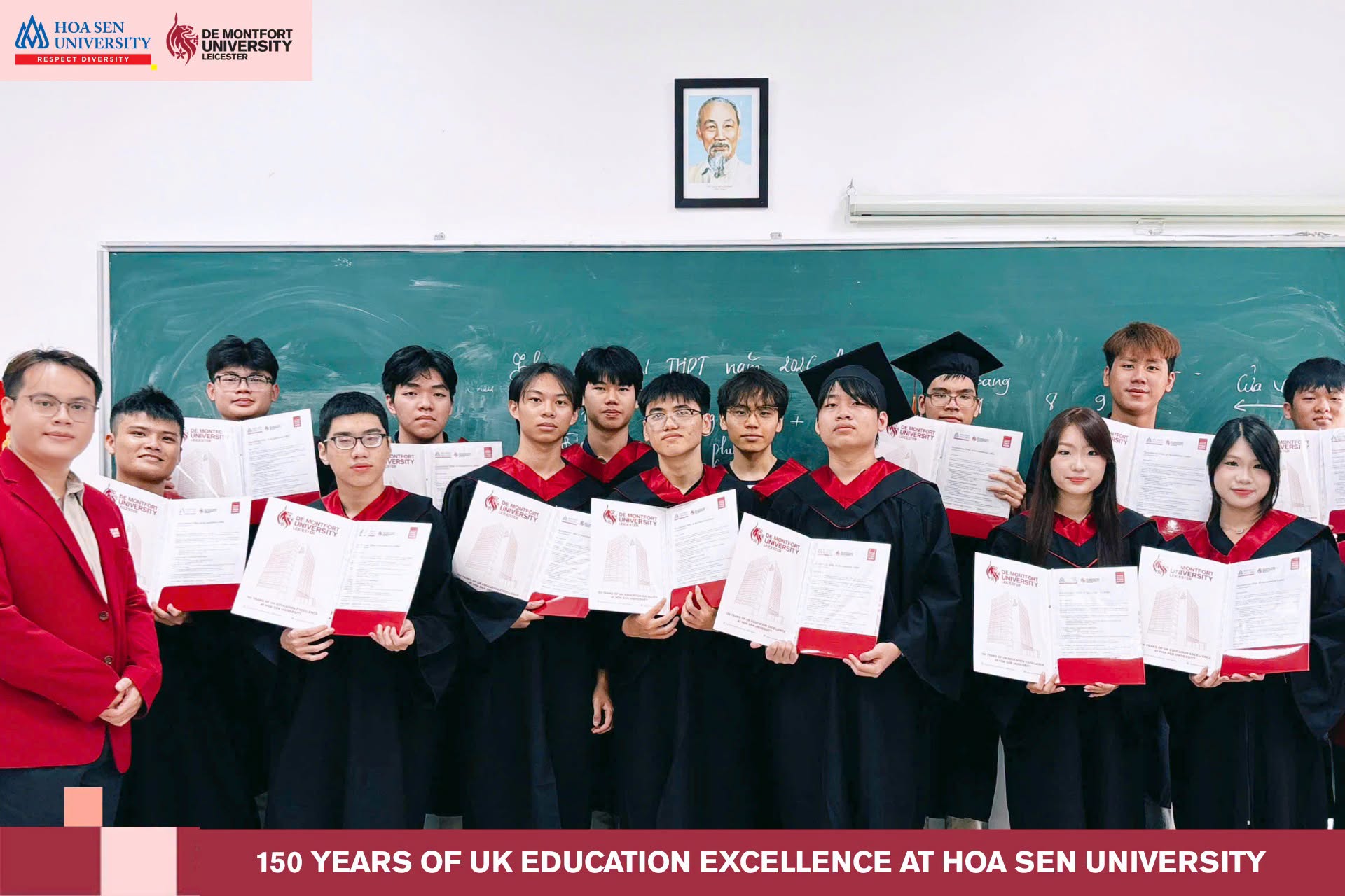 Chương trình DMU-HSU trao gần 50 suất học bổng tại Bà Rịa - Vũng Tàu, mở rộng cơ hội tiếp cận giáo dục chuẩn Vương quốc Anh