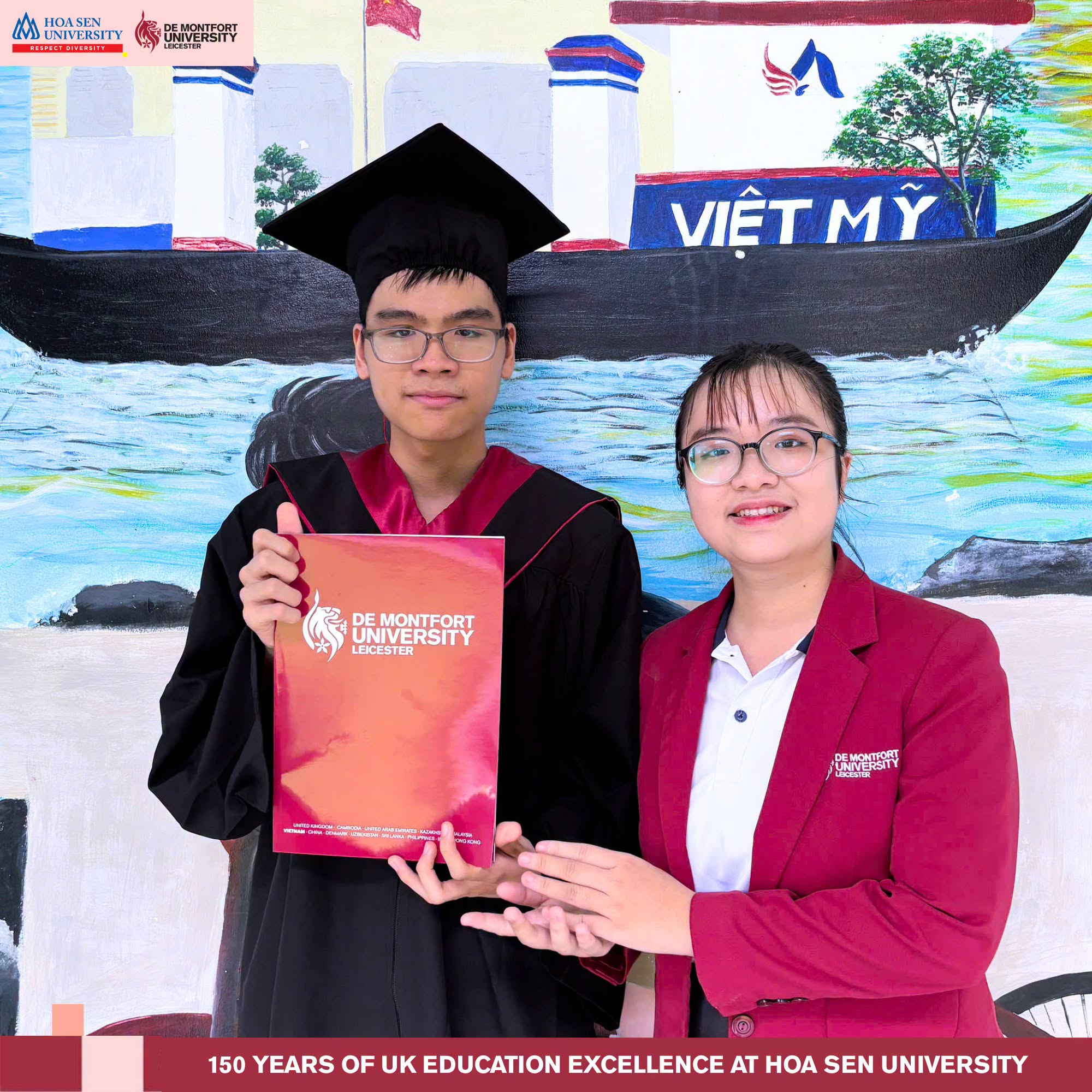 Chương trình DMU-HSU trao gần 50 suất học bổng tại Bà Rịa - Vũng Tàu, mở rộng cơ hội tiếp cận giáo dục chuẩn Vương quốc Anh