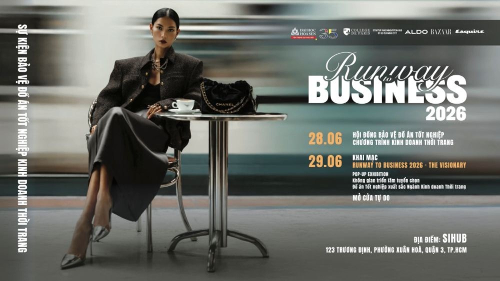 Runway to Business 2026: Khi những thương hiệu thời trang tương lai chính thức bước ra thị trường