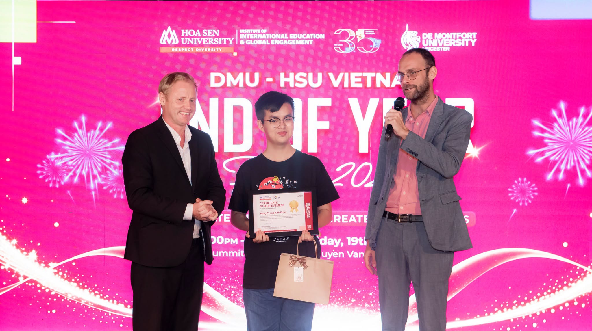 Sinh viên chương trình DMU-HSU nhìn lại hành trình phát triển toàn diện theo chuẩn quốc tế