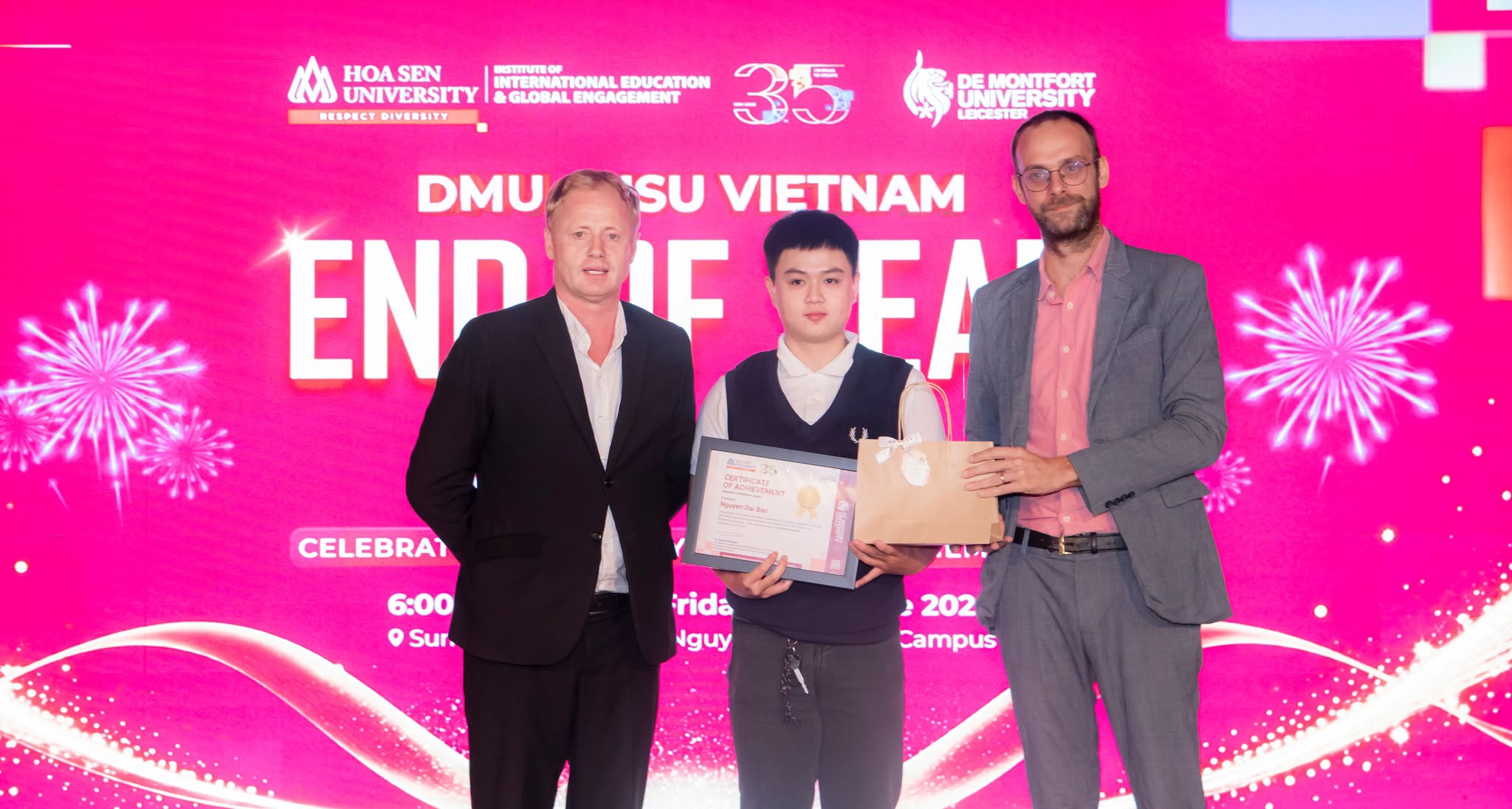 Sinh viên chương trình DMU-HSU nhìn lại hành trình phát triển toàn diện theo chuẩn quốc tế