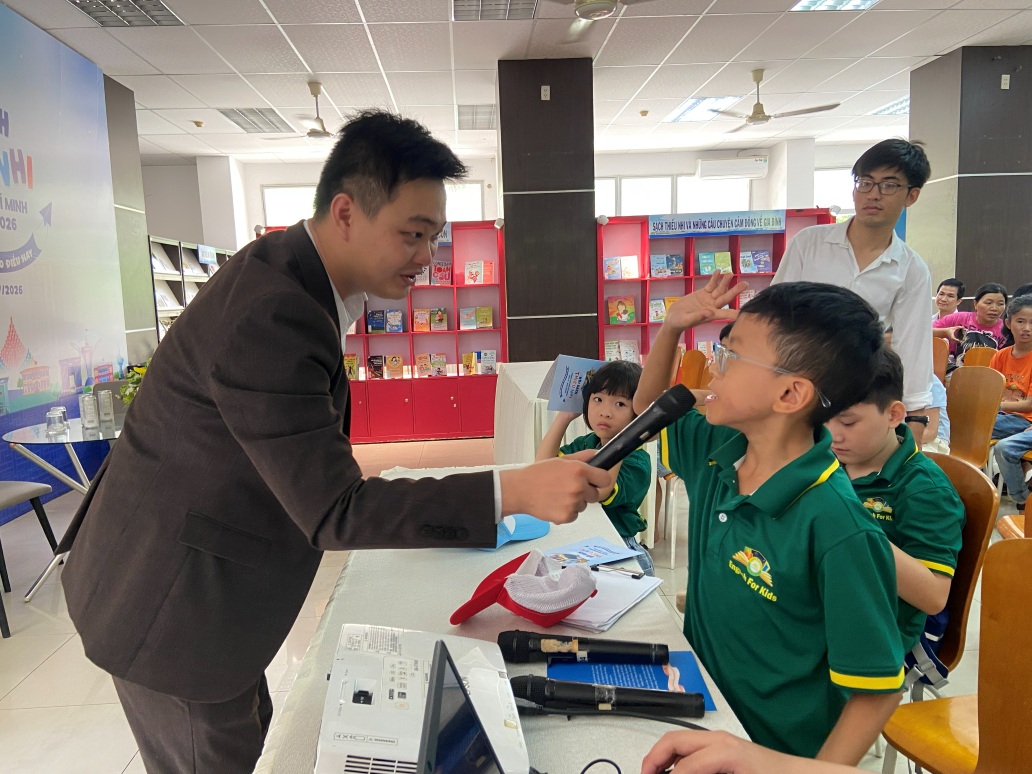 Chuỗi hoạt động của HSU lan tỏa văn hóa đọc tại Hội sách Thiếu nhi TP.HCM 2026