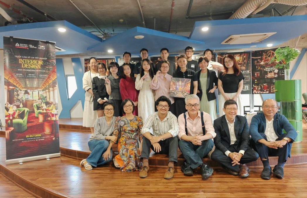 Từ bản sắc văn hóa đến không gian đương đại: Đồ án tốt nghiệp của sinh viên Thiết kế Nội thất chinh phục doanh nghiệp