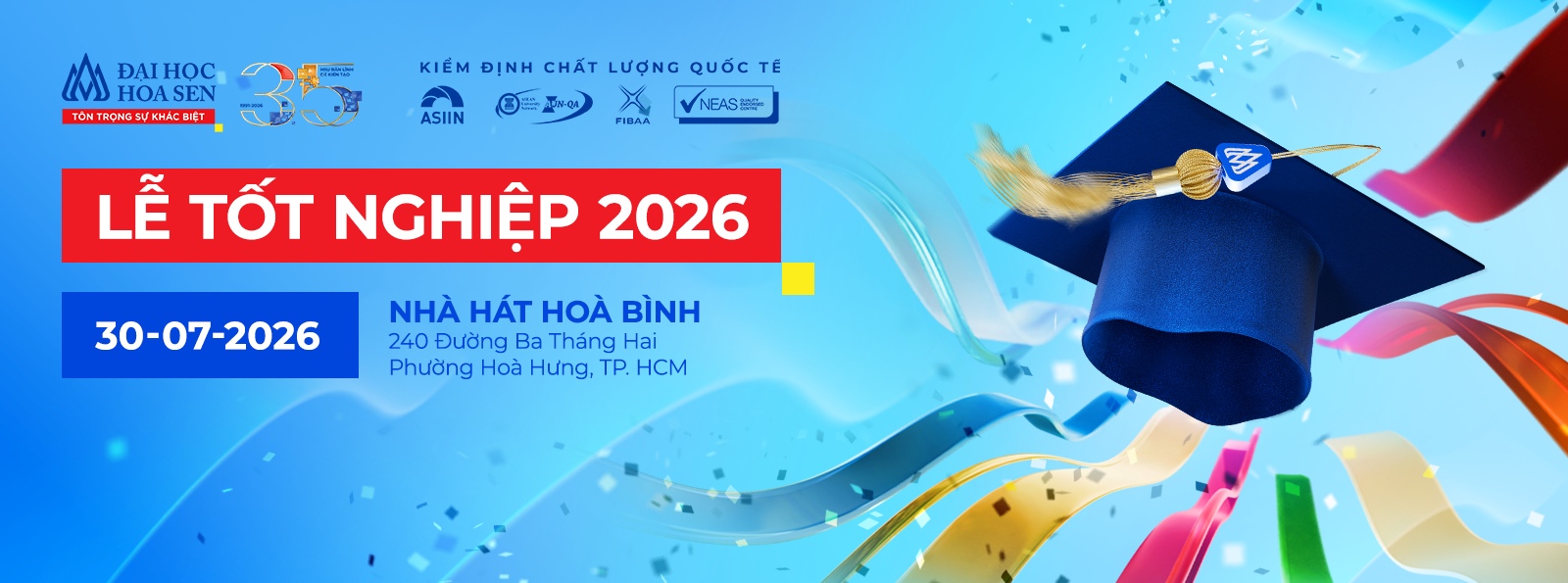 Tốt nghiệp lần thứ 45 – năm 2026