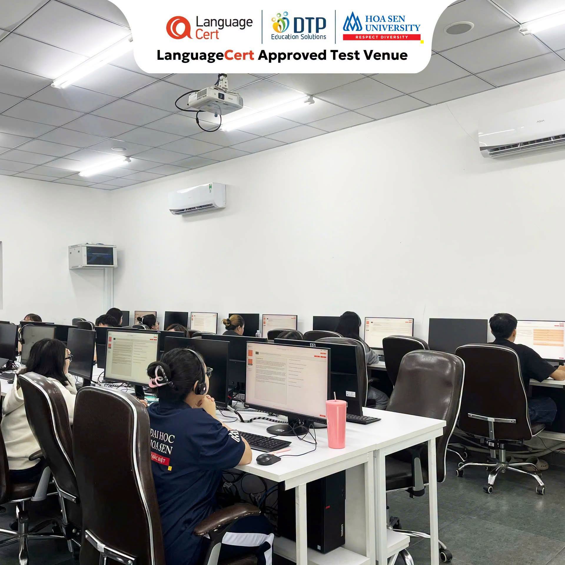 Đại học Hoa Sen có 2 địa điểm khảo thí LanguageCert được PeopleCert (Anh Quốc) phê duyệt