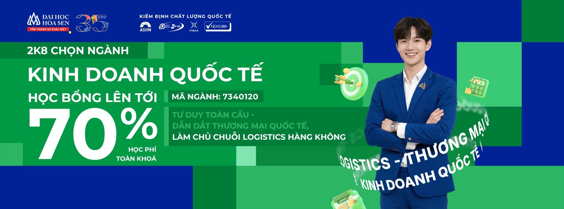 Ngành kinh doanh quốc tế - tuyển sinh 2026