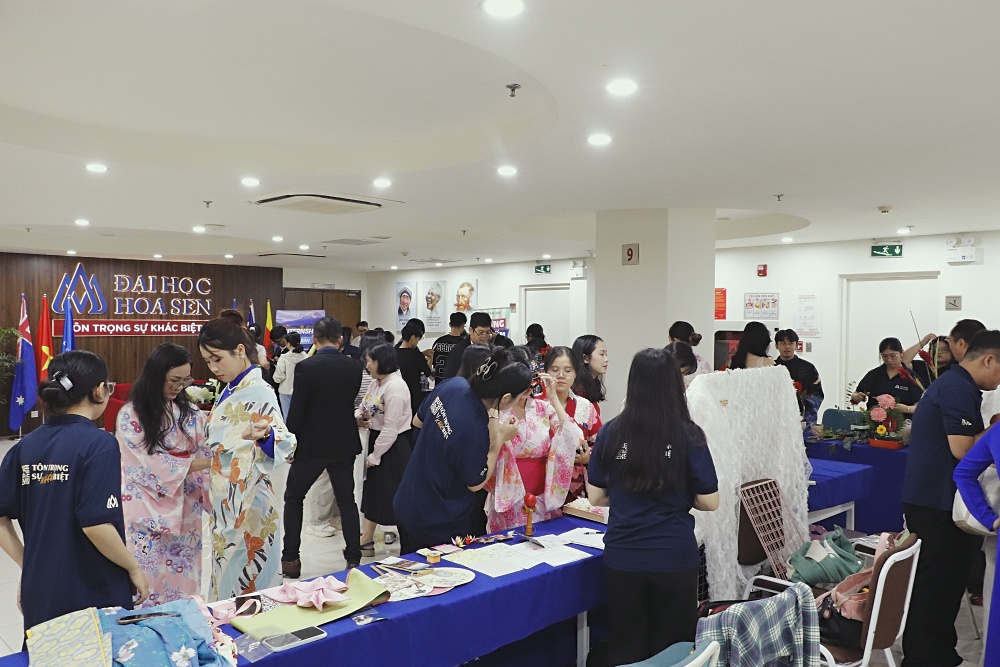 Lễ hội Văn hóa Việt – Nhật tại HSU mở rộng cơ hội thực tập, việc làm quốc tế cho sinh viên