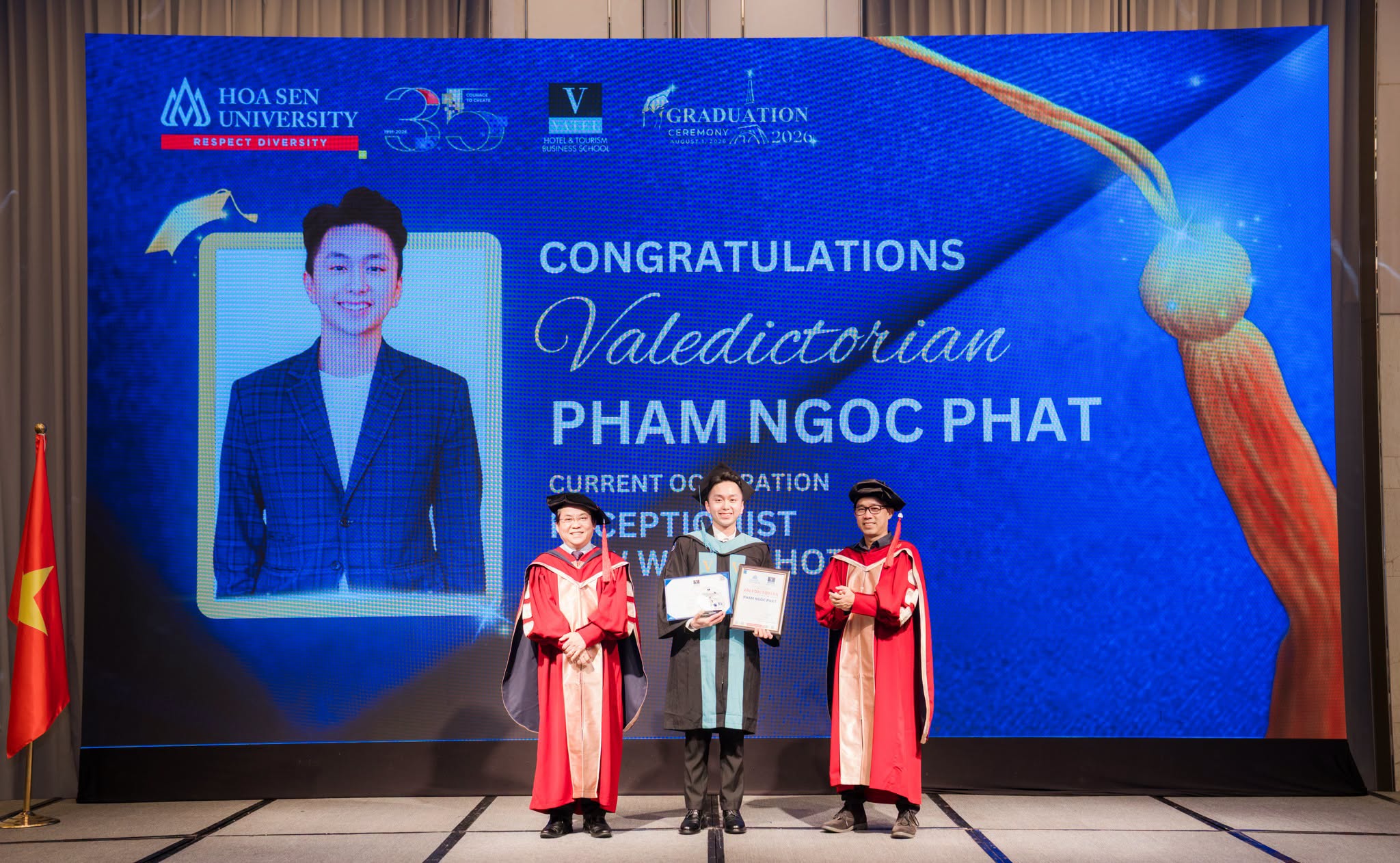 100% sinh viên Vatel tại HSU làm việc trong môi trường quốc tế trước khi tốt nghiệp