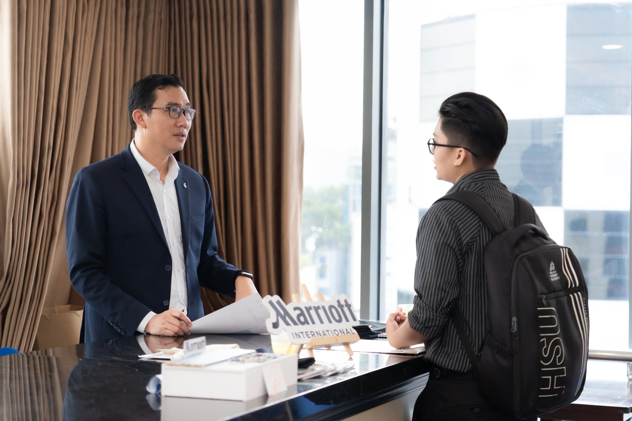 Sinh viên Hoa Sen kết nối hơn 20 doanh nghiệp tại Hospitality & Tourism Career Fair 2026