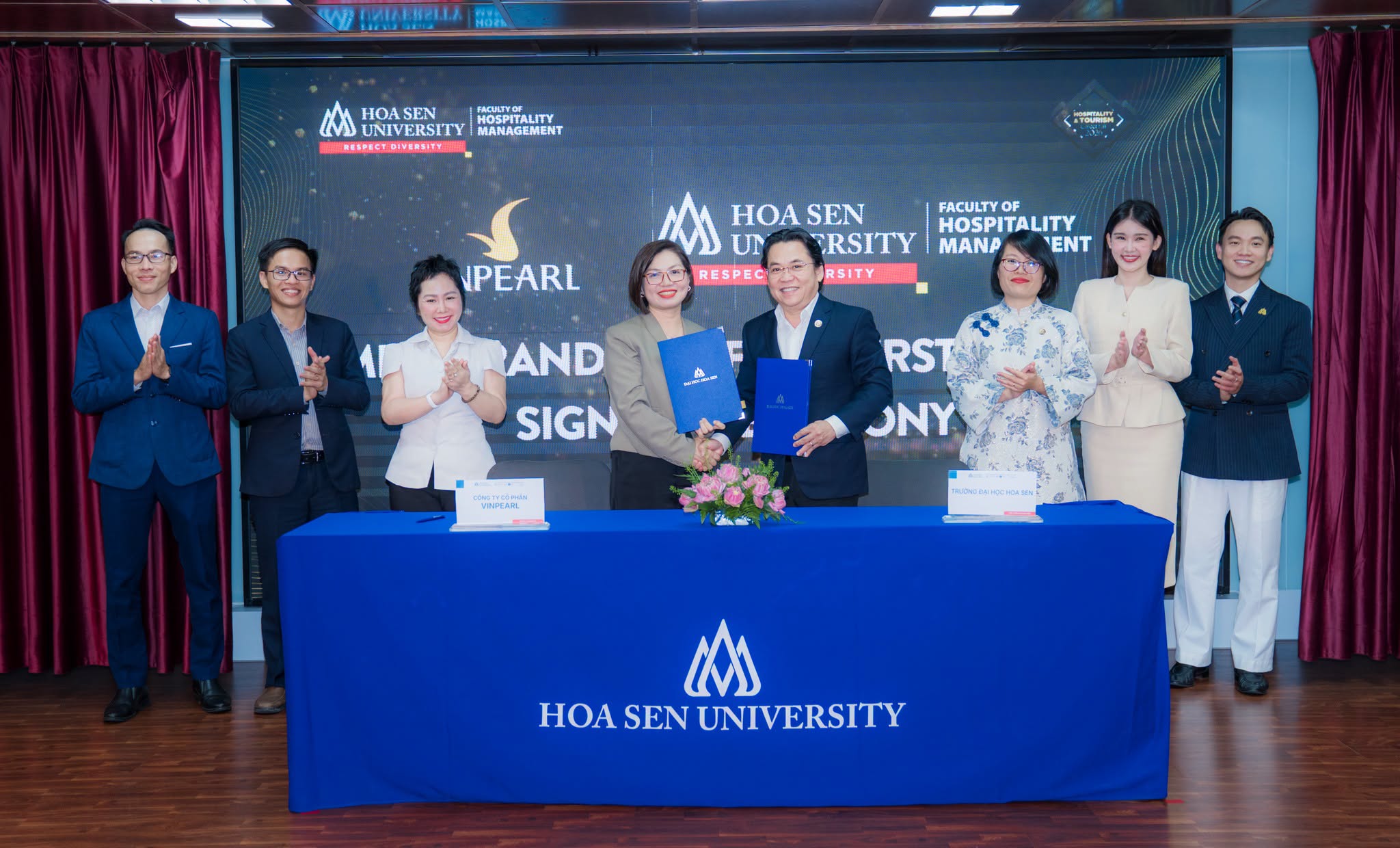 Sinh viên Hoa Sen kết nối hơn 20 doanh nghiệp tại Hospitality & Tourism Career Fair 2026
