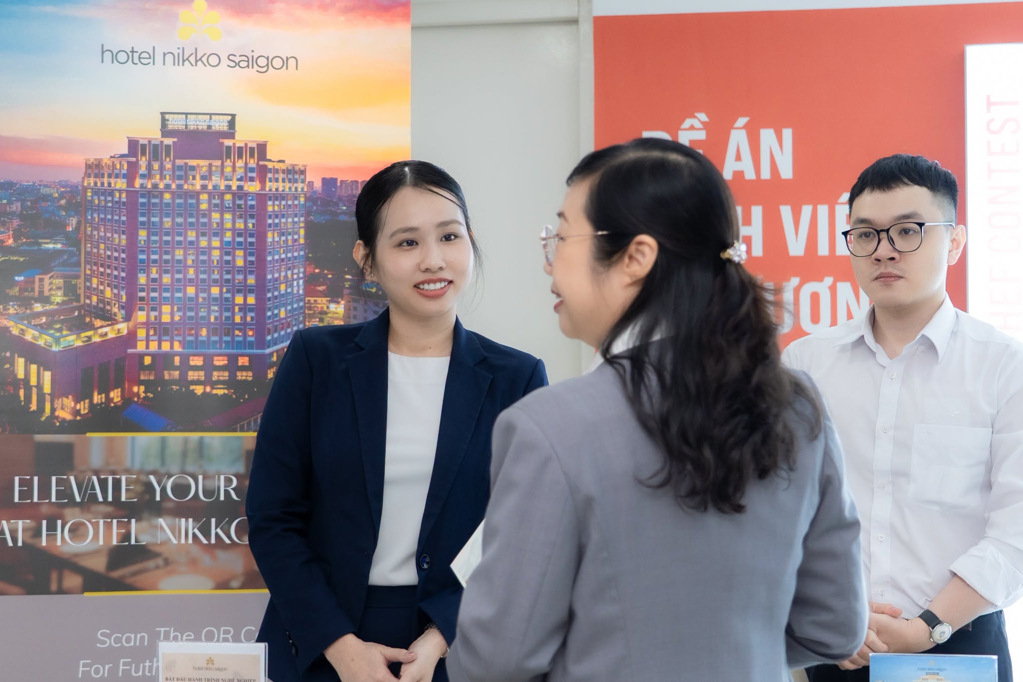 Sinh viên Hoa Sen kết nối hơn 20 doanh nghiệp tại Hospitality & Tourism Career Fair 2026