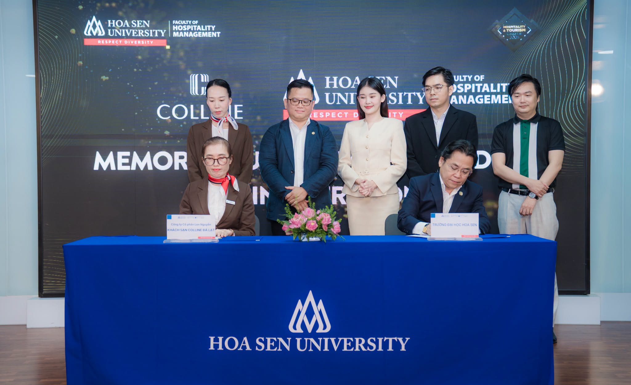 Sinh viên Hoa Sen kết nối hơn 20 doanh nghiệp tại Hospitality & Tourism Career Fair 2026