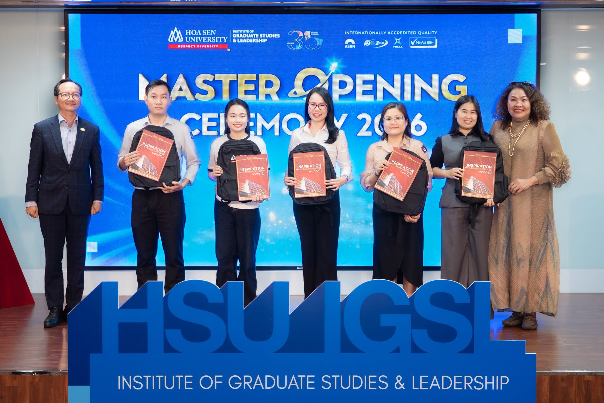 Khai giảng chương trình Thạc sĩ đợt 2/2026, Đại học Hoa Sen mở rộng lộ trình phát triển cho người học