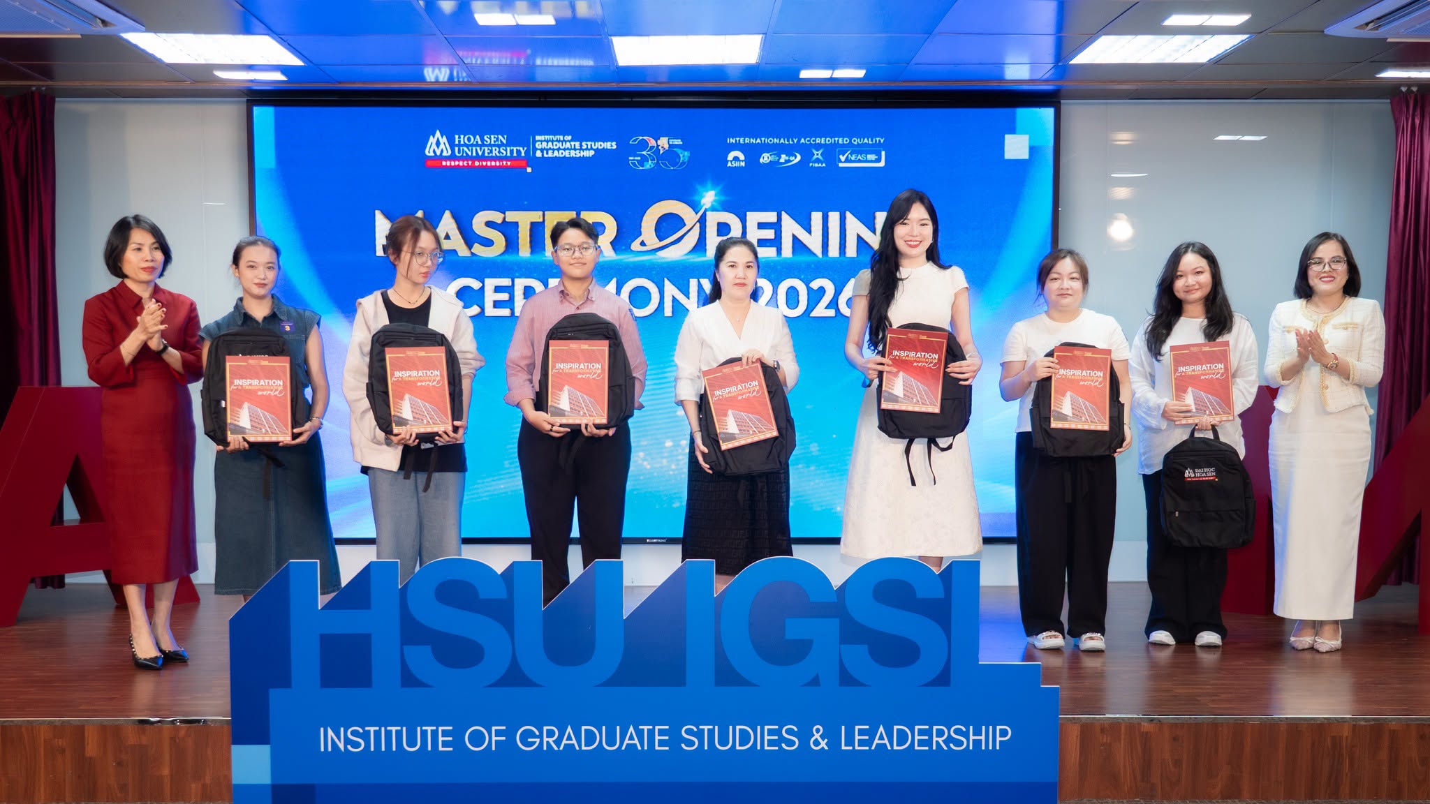 Khai giảng chương trình Thạc sĩ đợt 2/2026, Đại học Hoa Sen mở rộng lộ trình phát triển cho người học
