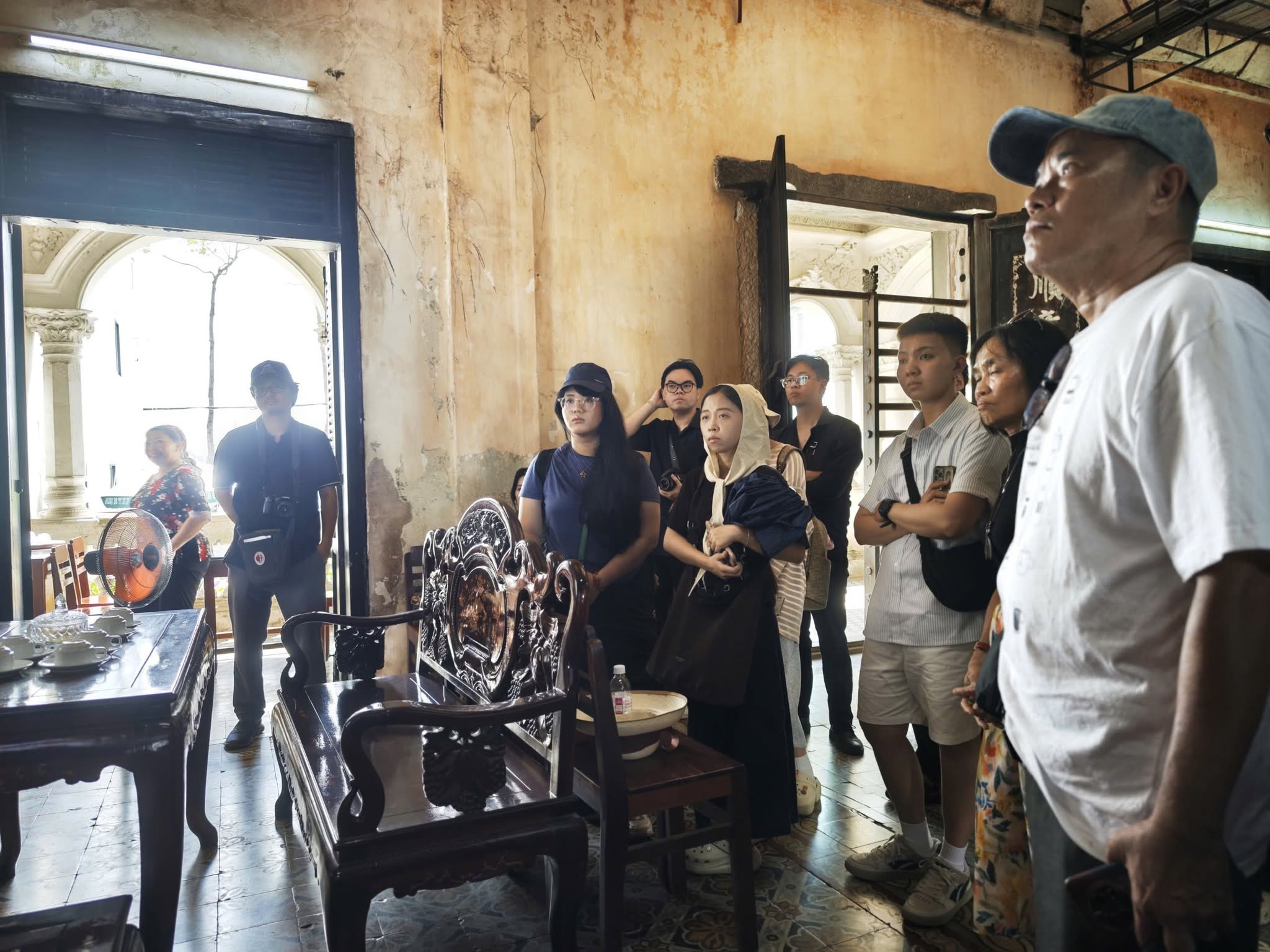 Sinh viên ngành Thiết kế nội thất tìm về Sa Đéc, khám phá câu chuyện phía sau không gian di sản