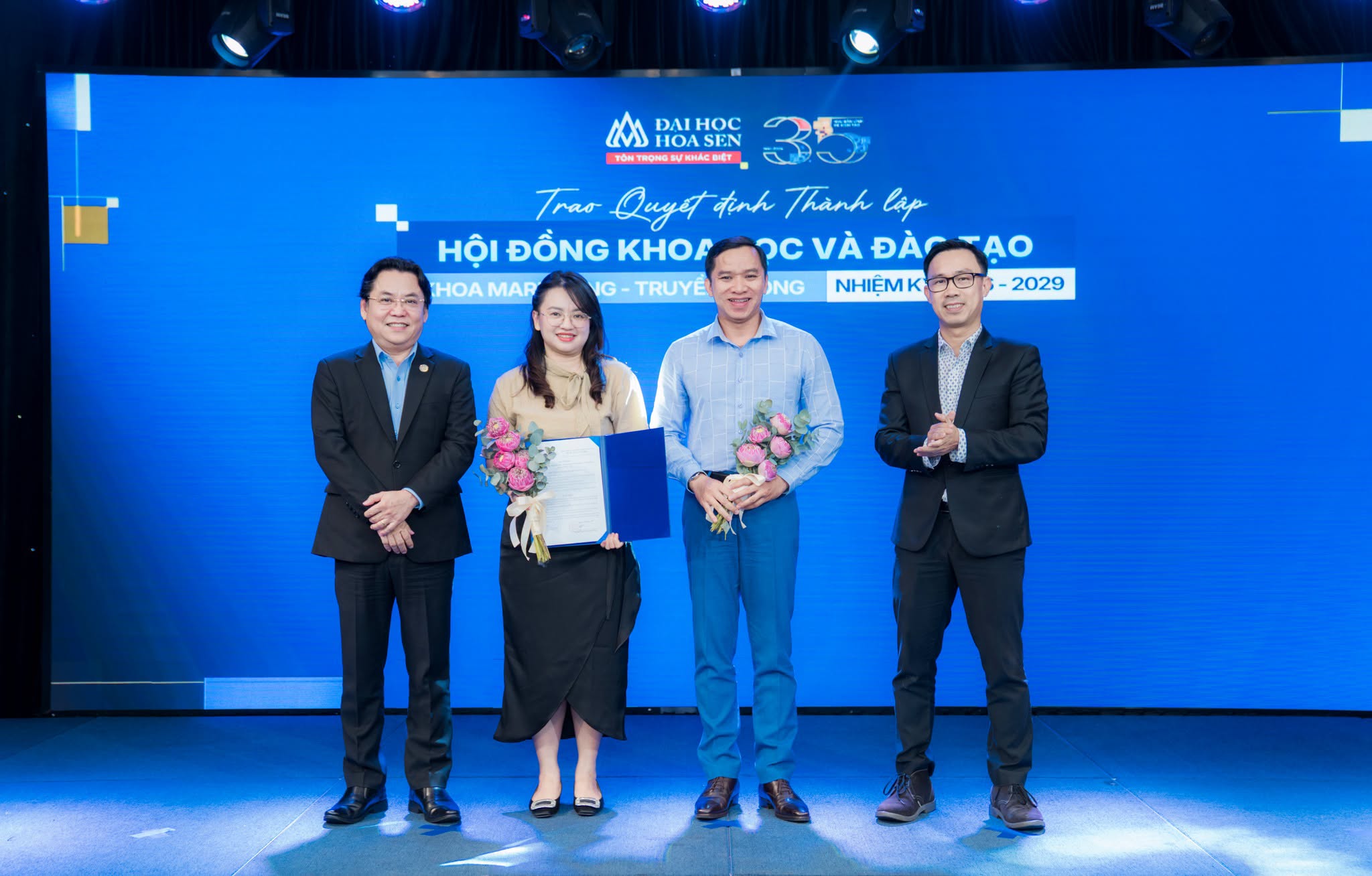 Đại học Hoa Sen thành lập Hội đồng Khoa học và Đào tạo các Khoa, Viện, kiện toàn đội ngũ quản lý