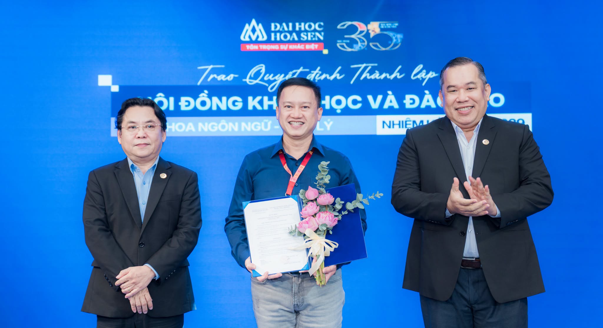 Đại học Hoa Sen thành lập Hội đồng Khoa học và Đào tạo các Khoa, Viện, kiện toàn đội ngũ quản lý