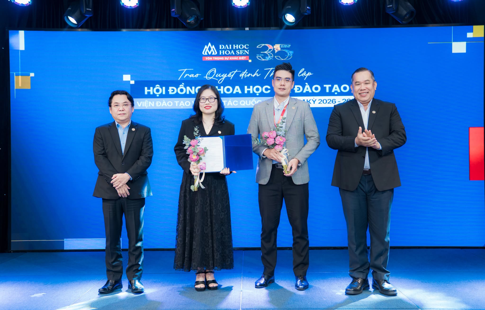 Đại học Hoa Sen thành lập Hội đồng Khoa học và Đào tạo các Khoa, Viện, kiện toàn đội ngũ quản lý