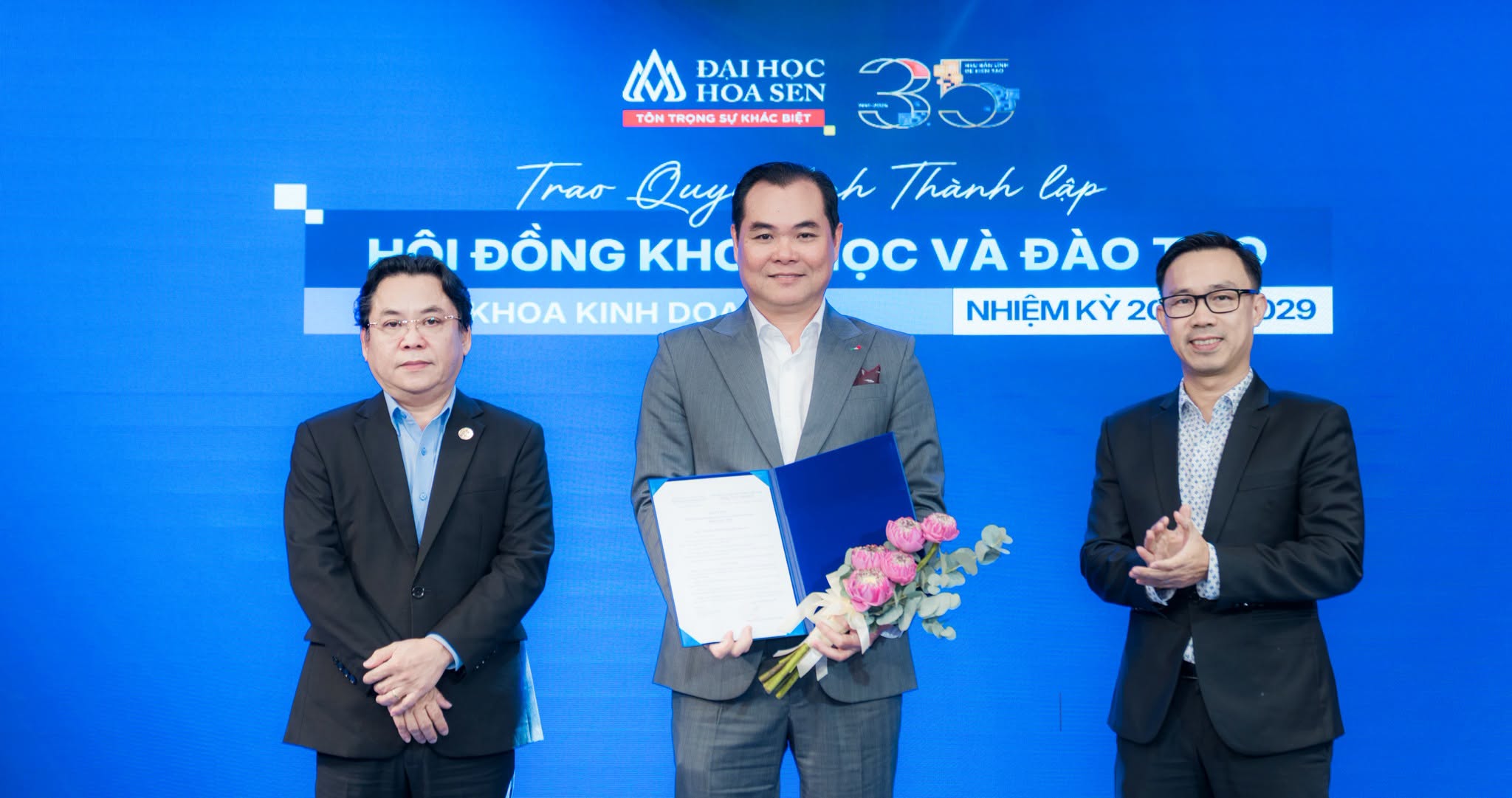Đại học Hoa Sen thành lập Hội đồng Khoa học và Đào tạo các Khoa, Viện, kiện toàn đội ngũ quản lý