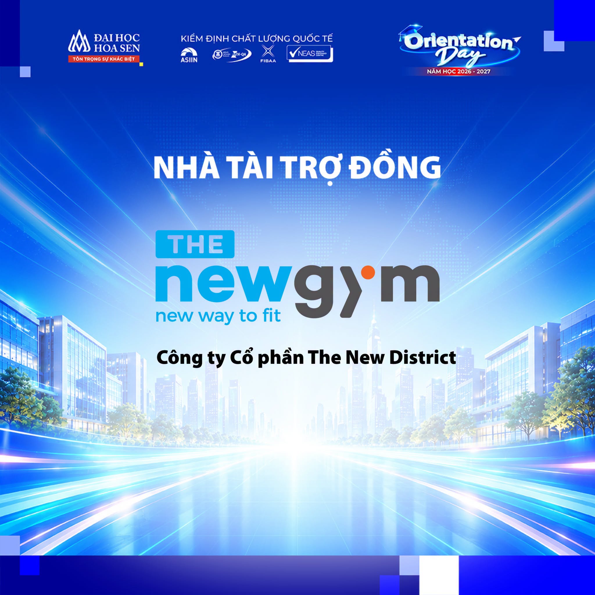Doanh nghiệp đồng hành mang đến “thế giới trải nghiệm” tại Orientation Day HSU 2026