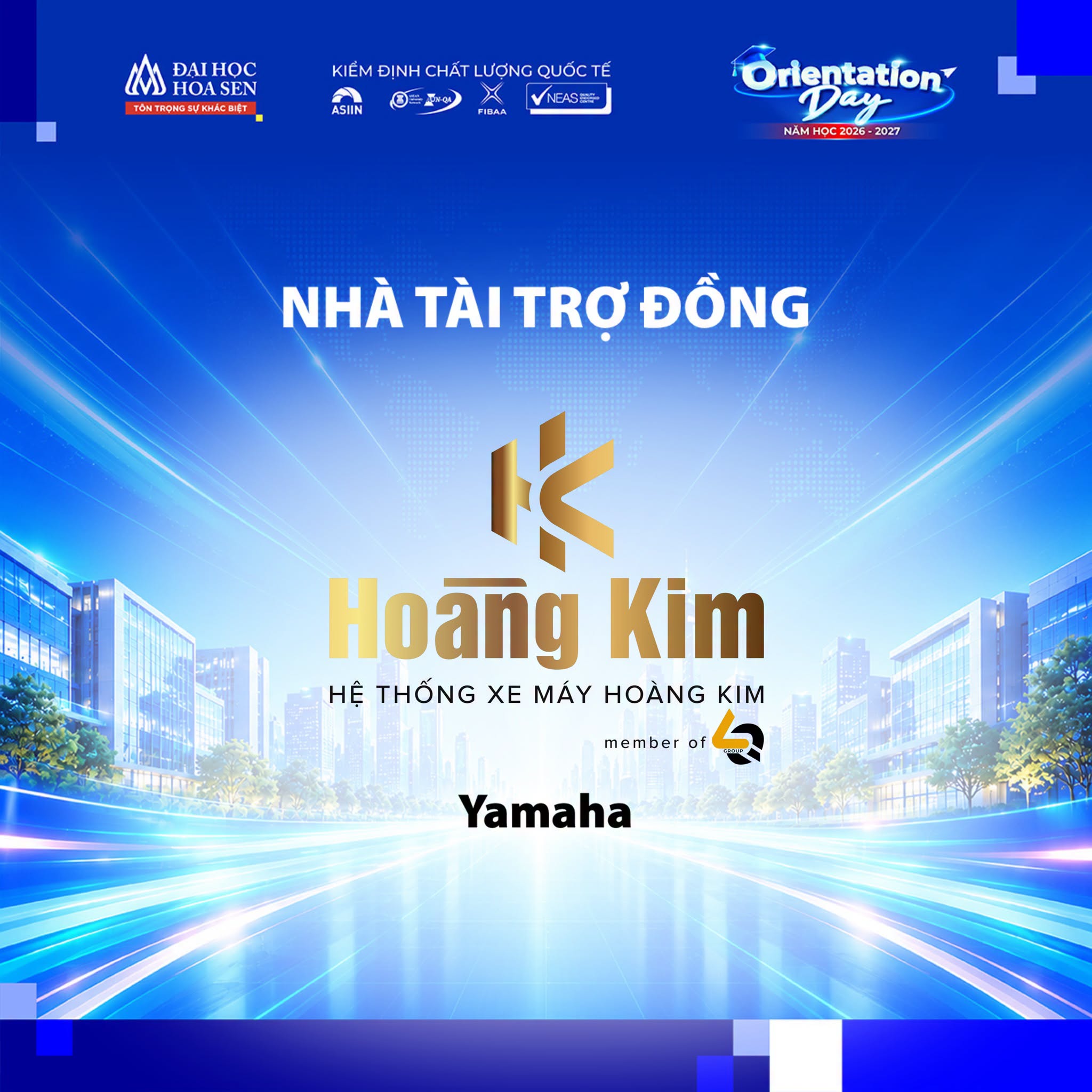 Doanh nghiệp đồng hành mang đến “thế giới trải nghiệm” tại Orientation Day HSU 2026