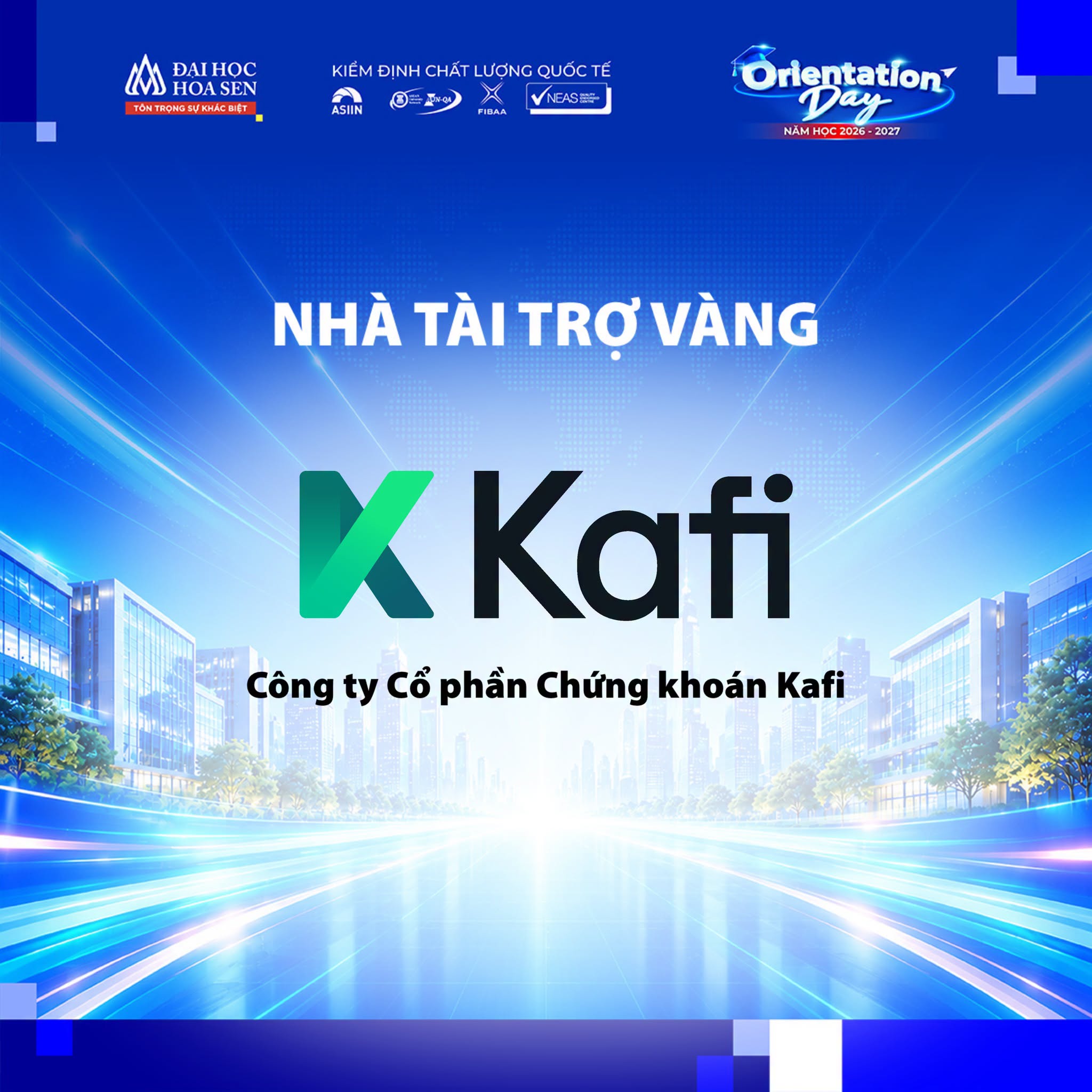 Doanh nghiệp đồng hành mang đến “thế giới trải nghiệm” tại Orientation Day HSU 2026