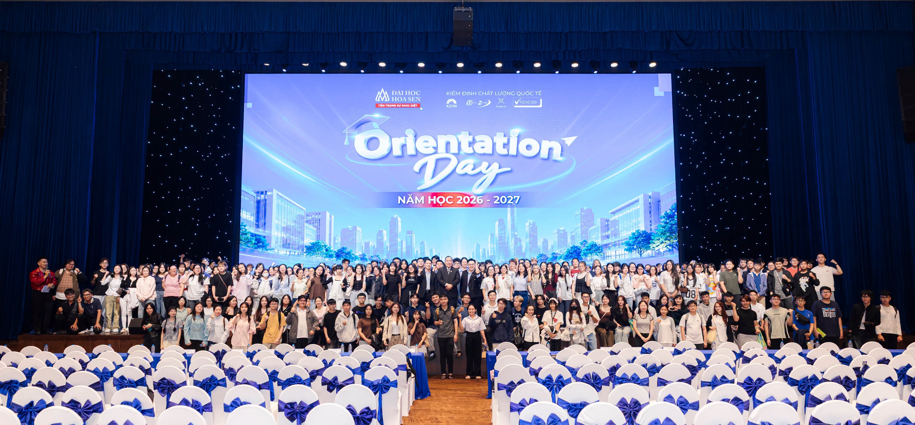 Orientation Day 2026: Tân sinh viên HSU bắt nhịp hành trình đại học bằng những trải nghiệm đầy màu sắc