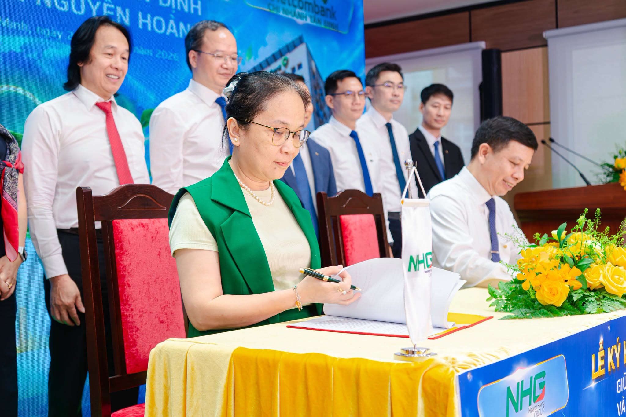 Tập đoàn Nguyễn Hoàng và Vietcombank ký kết hợp tác chiến lược toàn diện
