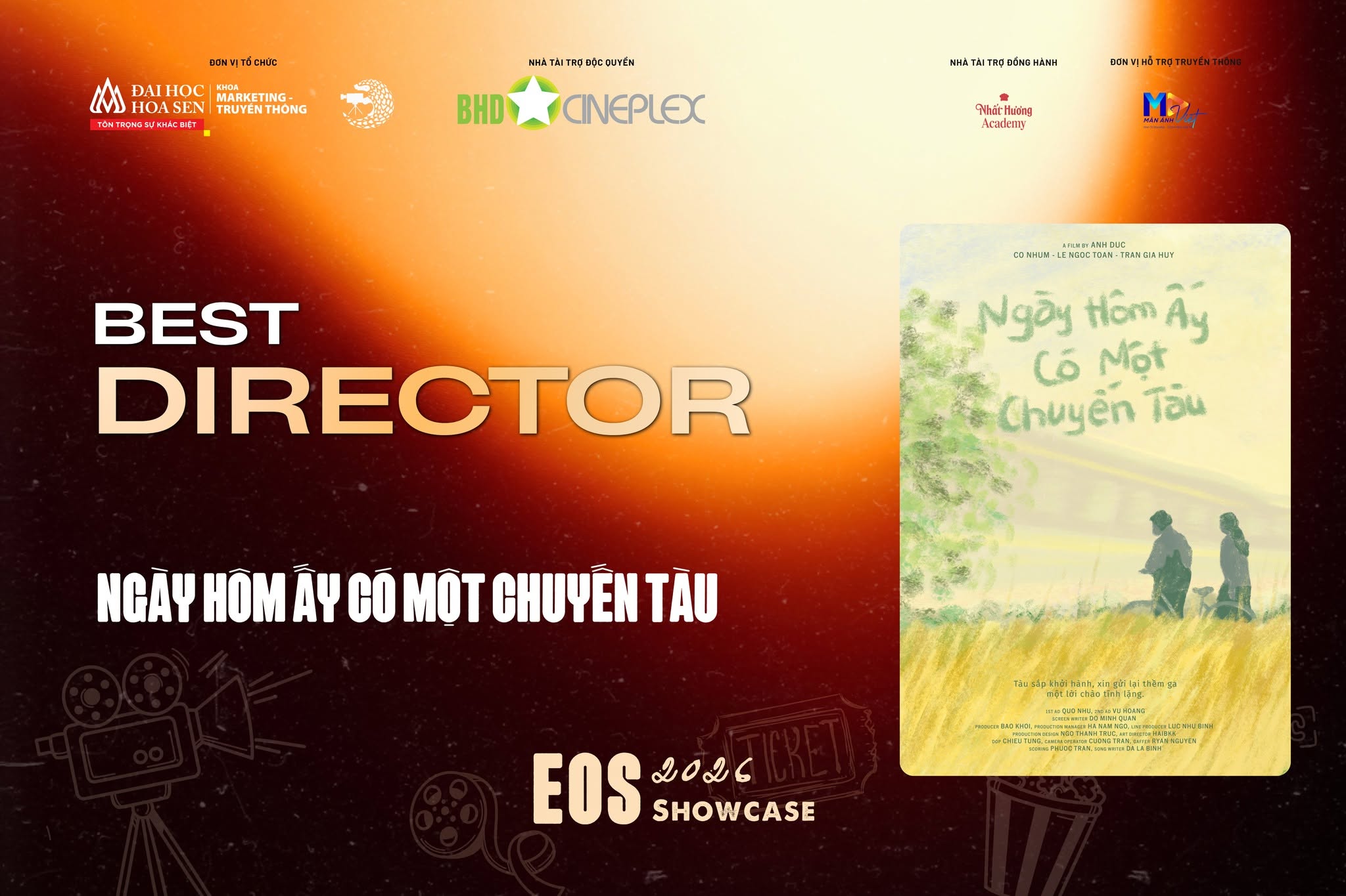 EOS 2026: Sinh viên HSU mang những sản phẩm sáng tạo lên màn ảnh lớn