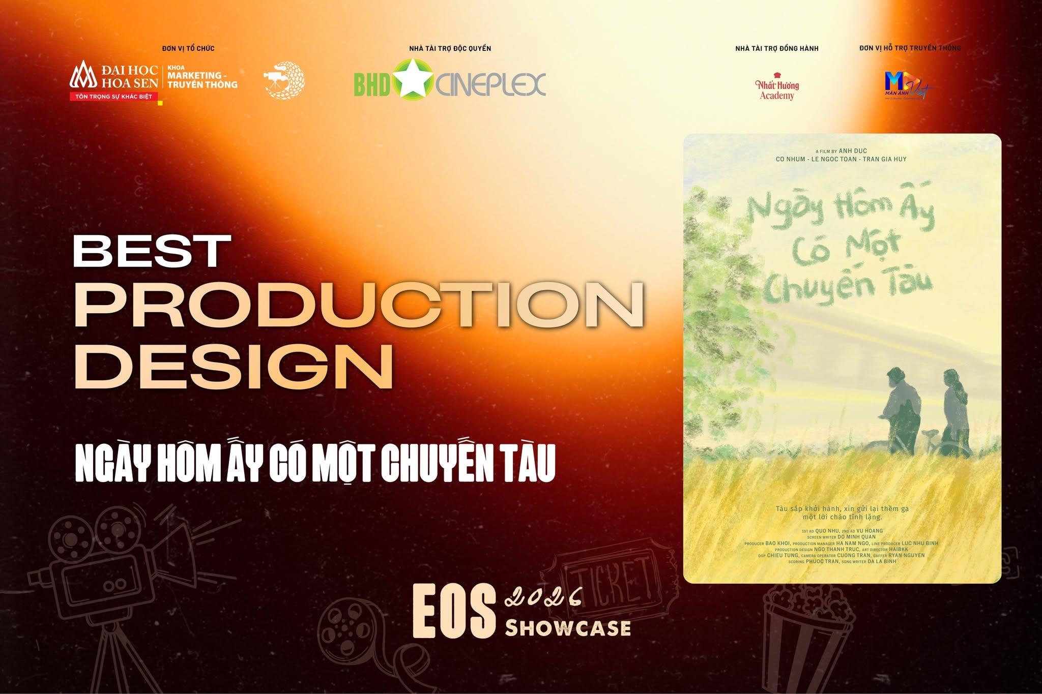 EOS 2026: Sinh viên HSU mang những sản phẩm sáng tạo lên màn ảnh lớn