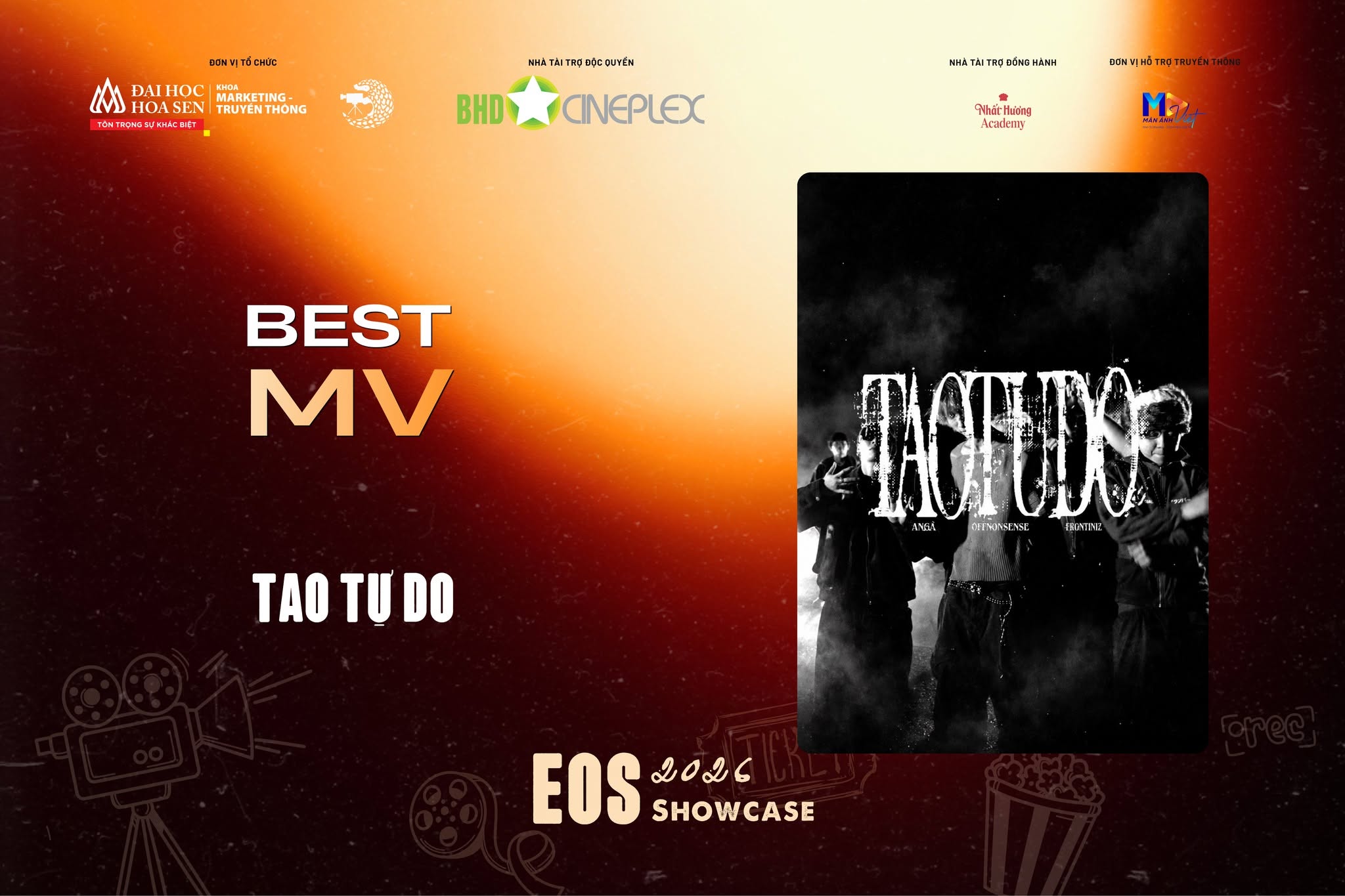 EOS 2026: Sinh viên HSU mang những sản phẩm sáng tạo lên màn ảnh lớn