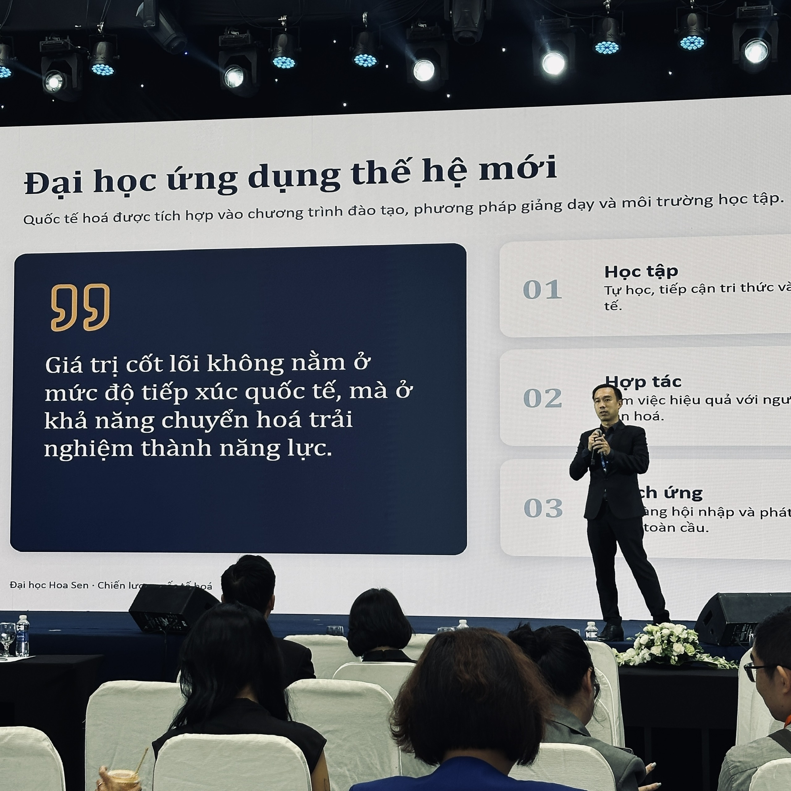 PGS.TS Nguyễn Tuấn Đức Đại học Hoa Sen tham dự Hội nghị và Triển lãm Giáo dục và Công nghệ giáo dục quốc tế 2026
