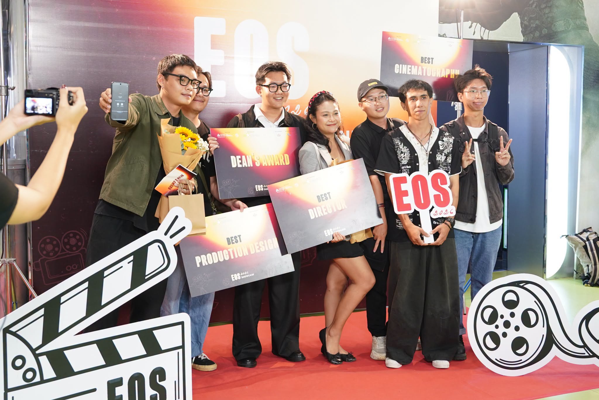 EOS 2026: Sinh viên HSU mang những sản phẩm sáng tạo lên màn ảnh lớn
