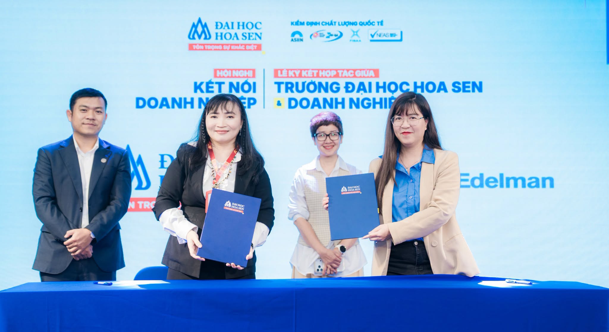 HSU ký kết MOU với 17 doanh nghiệp, mở rộng hệ sinh thái đào tạo
