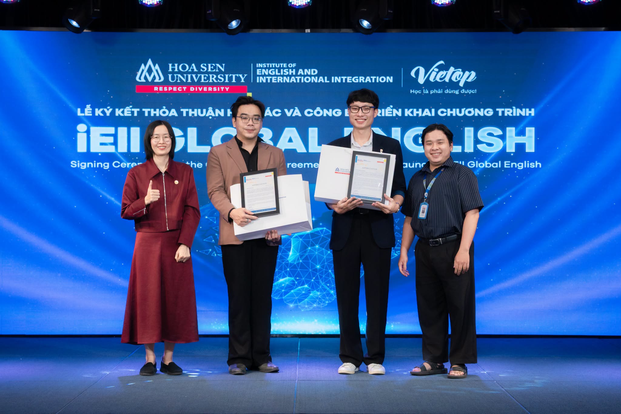 Hệ sinh thái tiếng Anh và hội nhập quốc tế tại Đại học Hoa Sen với Viện Anh ngữ và Hội nhập quốc tế