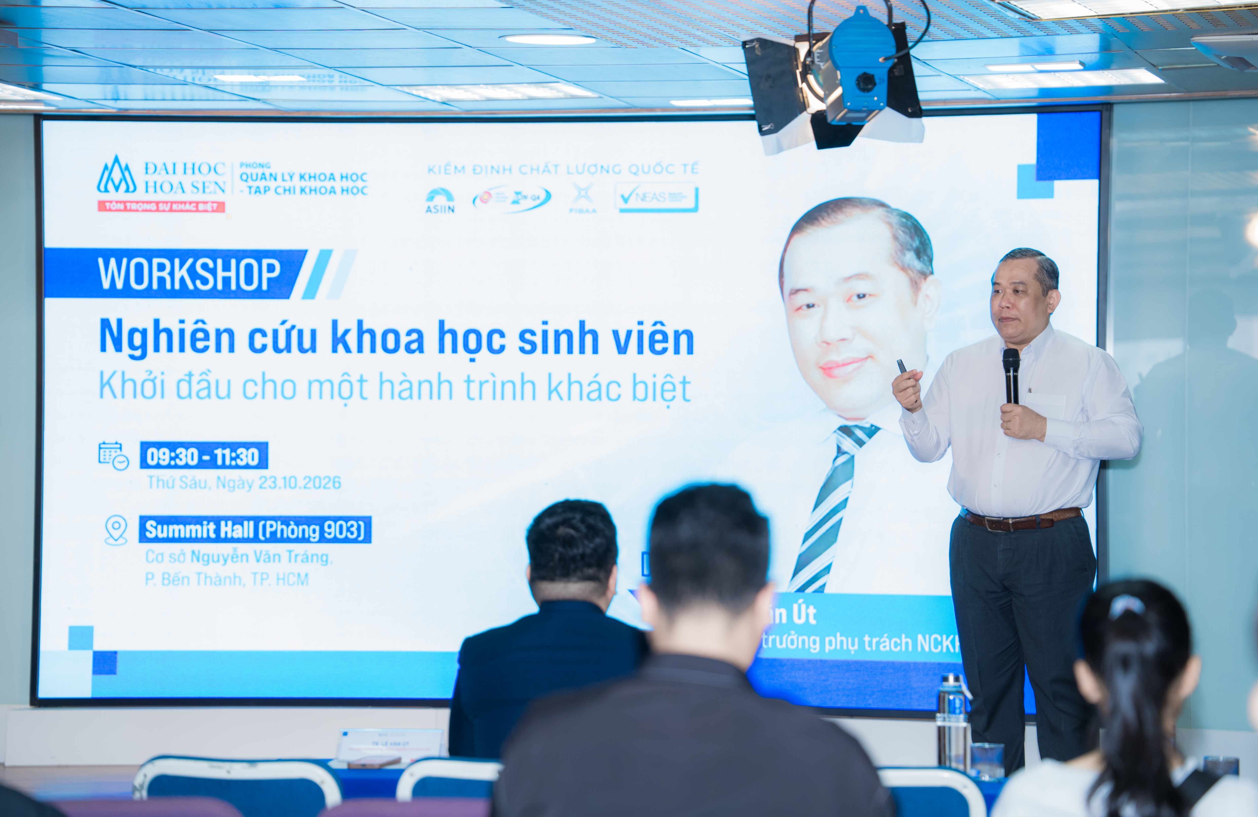 Nghiên cứu khoa học sinh viên HSU: Đừng đợi đủ giỏi mới bắt đầu