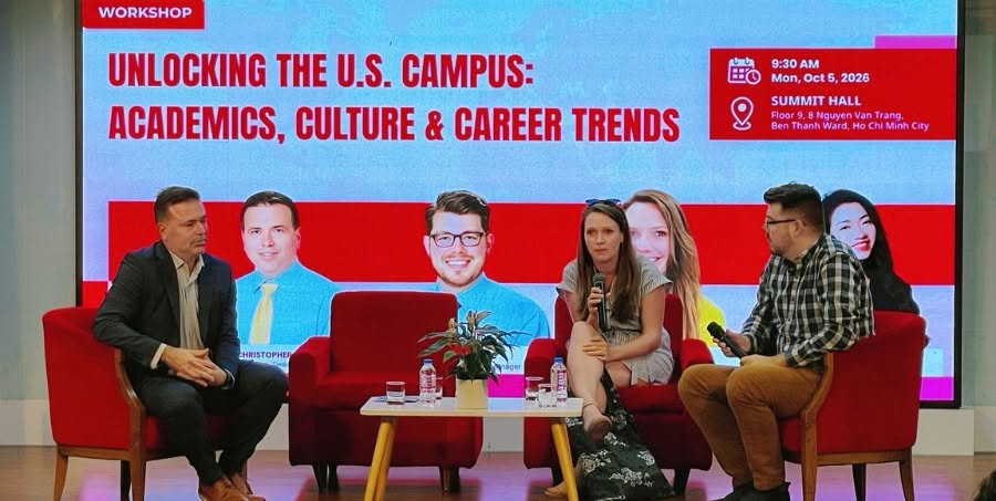 Workshop “Unlocking the U.S. Campus”: Mở rộng góc nhìn học tập tại Mỹ cùng ETSU