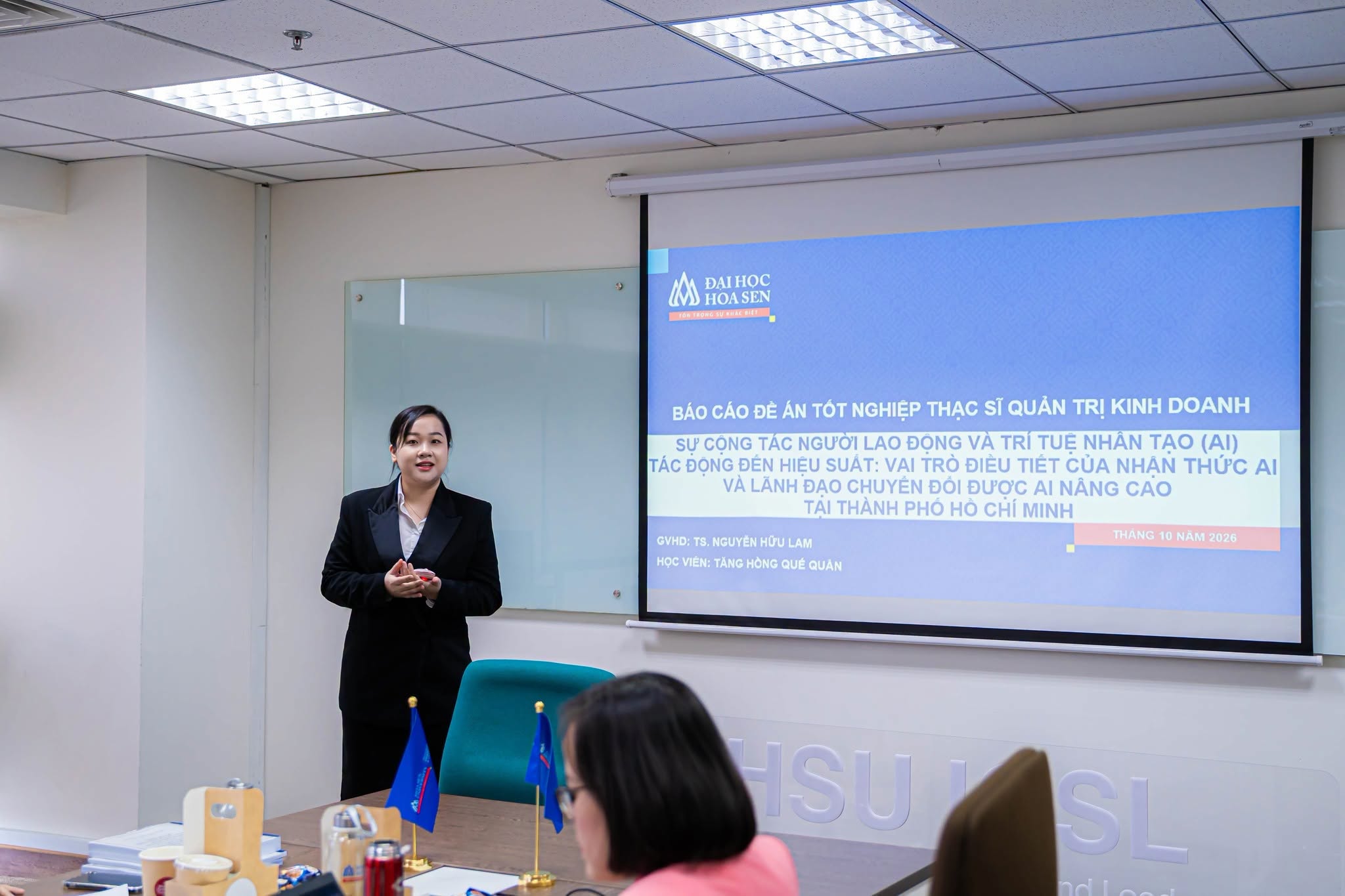 Hội đồng Đánh giá Đề án tốt nghiệp Thạc sĩ
